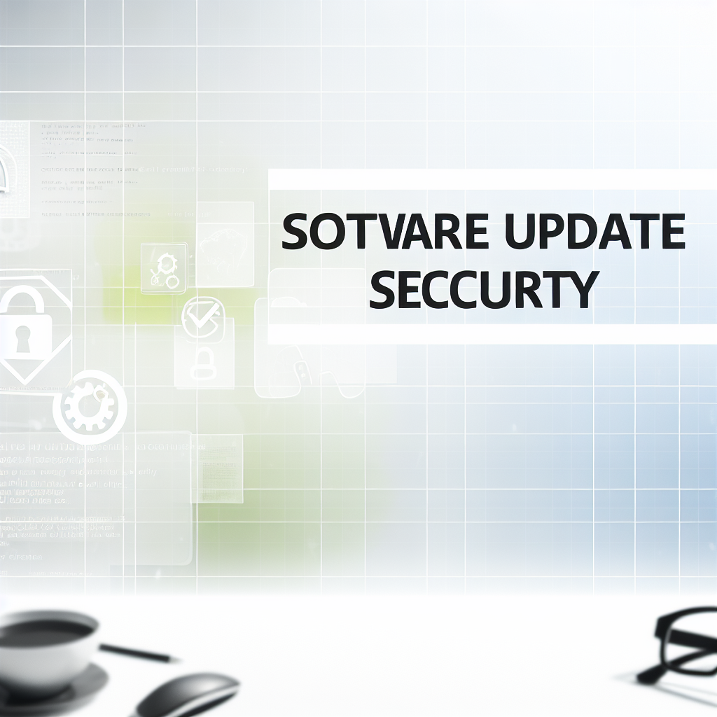 Güvenlik güncellemesiyle yazılımı güçlendiren görsel